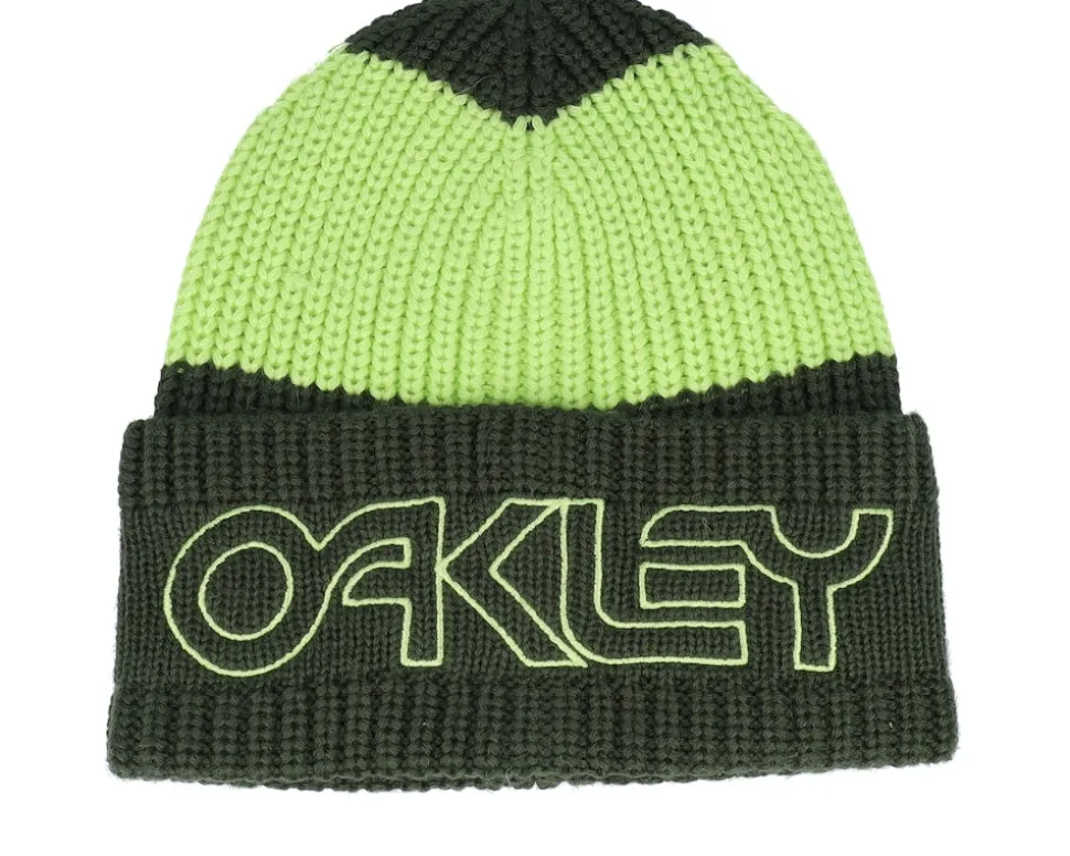 Tnp Deep Beanie Double Green Cuff - Oakley