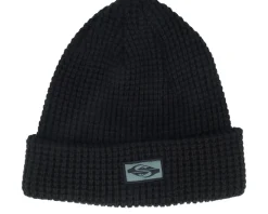 Tofino Beanie True Black Cuff - Quiksilver
