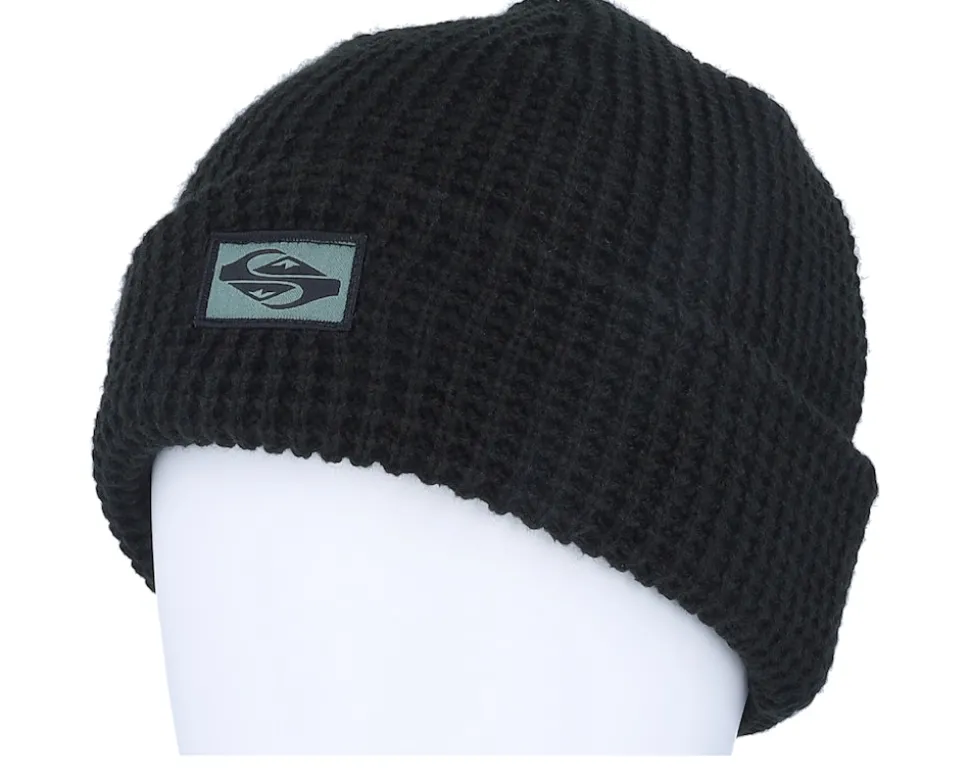 Tofino Beanie True Black Cuff - Quiksilver