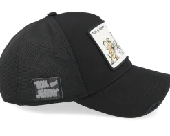 Tom & Jerry Black A-Frame Trucker - Capslab