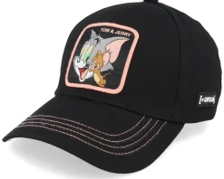 Tom & Jerry Black Adjustable - Capslab