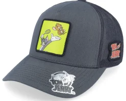 Tom & Jerry Tennis Charcoal/Black Trucker - Tom & Jerry