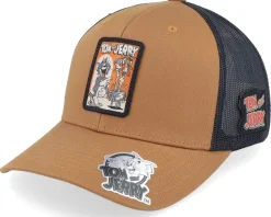 Tom & Jerry Toast Caramel/Black Trucker - Tom & Jerry