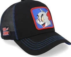 Tom & Jerry Tom Black Trucker - Capslab