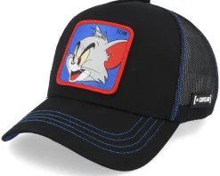 Tom & Jerry Tom Black Trucker - Capslab