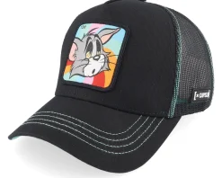 Tom & Jerry Tom Black Trucker - Capslab
