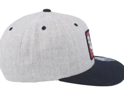 Tom Angry Heather Grey/Black Snapback - Tom & Jerry