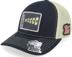 Tom Eyes Black/Golden Stone Trucker - Tom & Jerry