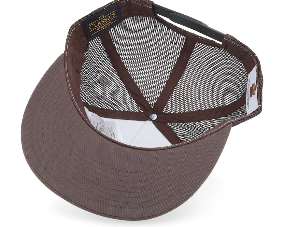 Tom Racing Brown/White Snapback - Tom & Jerry