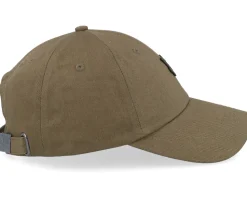Tonal Eagle Baseball Cap Olive Dad Cap - Lyle & Scott