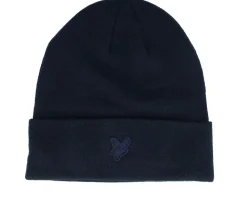Tonal Eagle Beanie Cove Cuff - Lyle & Scott
