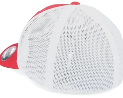 2-Tone Mesh Red/White Trucker Flexfit - Flexfit