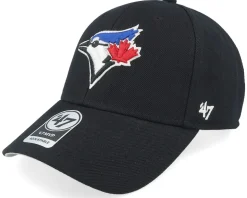 Toronto Blue Jays Mvp Black/White Adjustable - 47 Brand