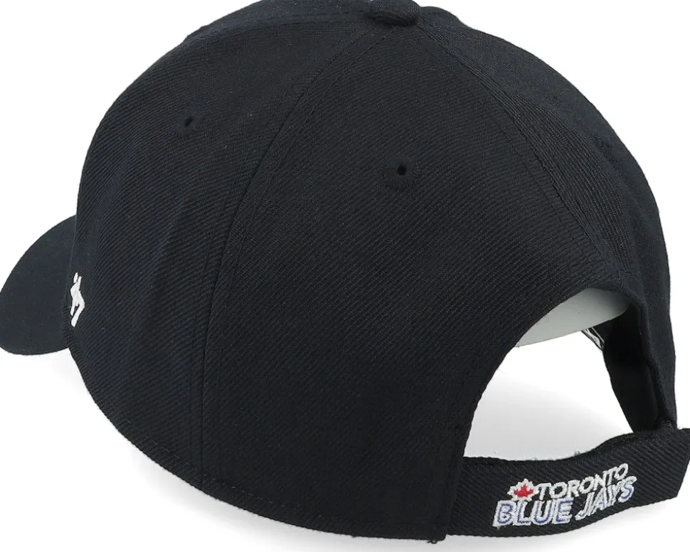 Toronto Blue Jays Mvp Black/White Adjustable - 47 Brand