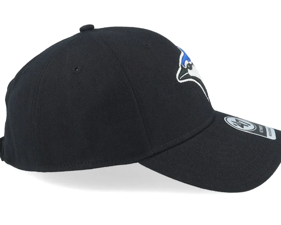 Toronto Blue Jays Mvp Black/White Adjustable - 47 Brand