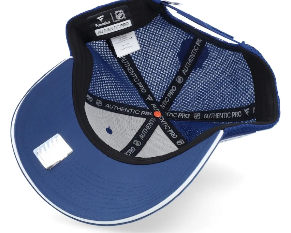 Toronto Maple Leafs Authentic Pro Draft Blue/White Trucker - Fanatics