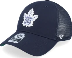Toronto Maple Leafs Branson Mvp Navy/White Trucker - 47 Brand