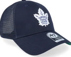 Toronto Maple Leafs Branson Mvp Navy/White Trucker - 47 Brand