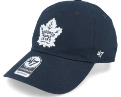 Toronto Maple Leafs Clean Up Light Navy Dad Cap - 47 Brand