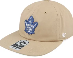 Toronto Maple Leafs Linscott Captain Rl Khaki Snapback - 47 Brand