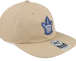 Toronto Maple Leafs Linscott Captain Rl Khaki Snapback - 47 Brand