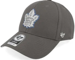 Toronto Maple Leafs Metallic Snap Mvp Graphite Adjustable - 47 Brand