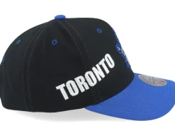 Toronto Maple Leafs Overbite Pro Black/Royal Adjustable - Mitchell & Ness