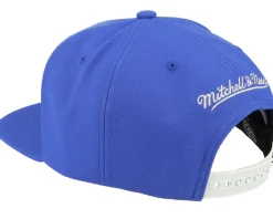 Toronto Maple Leafs Retro Lock Up Blue Snapback - Mitchell & Ness