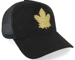 Toronto Maple Leafs Suede Black Trucker - Mitchell & Ness