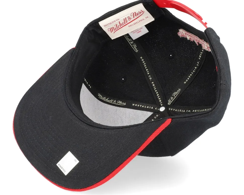 Toronto Raptors 8 Bit Xl Black/Red Snapback - Mitchell & Ness