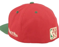Toronto Raptors Nightmare Red Fitted - Mitchell & Ness