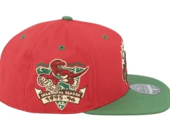 Toronto Raptors Nightmare Red Fitted - Mitchell & Ness