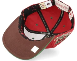 Toronto Raptors Nightmare Red Fitted - Mitchell & Ness