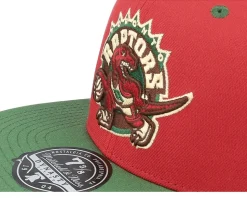 Toronto Raptors Nightmare Red Fitted - Mitchell & Ness