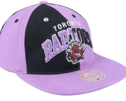 Toronto Raptors Pinwheel Of Fortune Purple/Black Snapback - Mitchell & Ness