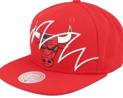 Toronto Raptors Shark Bite Black Snapback - Mitchell & Ness