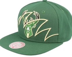 Toronto Raptors Shark Bite Black Snapback - Mitchell & Ness