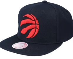 Toronto Raptors Team Ground 2.0 Black Snapback - Mitchell & Ness