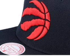 Toronto Raptors Team Ground 2.0 Black Snapback - Mitchell & Ness