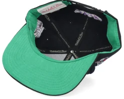 Toronto Raptors Triple Play Black Snapback - Mitchell & Ness