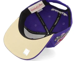 Toronto Raptors With Love Hwc Purple Snapback - Mitchell & Ness