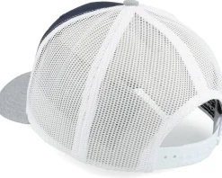 Tough Beard 112 Tri Navy/White/Heather Grey Trucker - Bearded Man