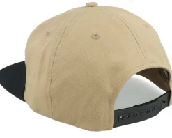 Tough Beard Khaki/Khaki Rope 5-panel Snapback - Bearded Man