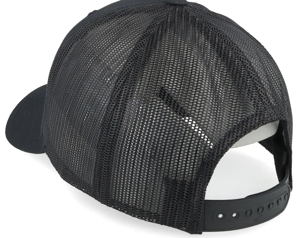 Tough Beard Retro Black Trucker - Bearded Man