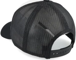 Tough Beard Retro Black/White/Black Trucker - Bearded Man