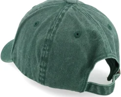 Tough Beard Vintage Washed Bottle Green Dad Cap - Bearded Man