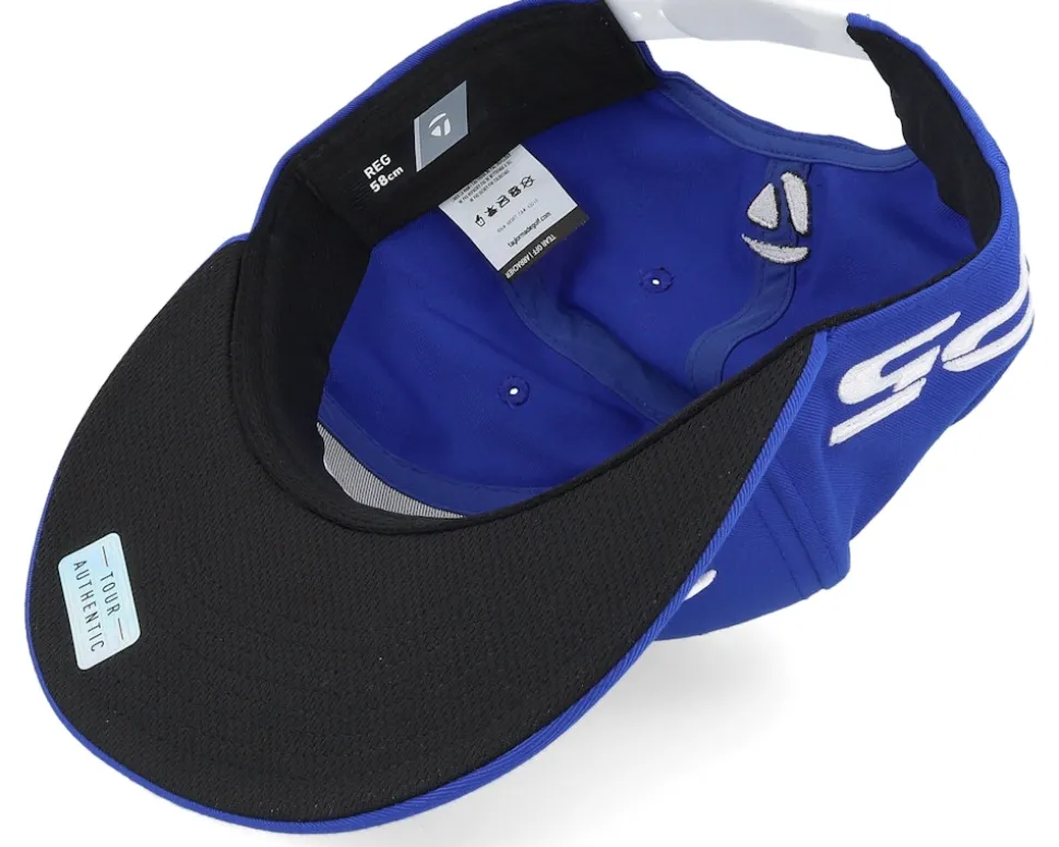 Tour Flatbill Royal/White Snapback - Taylor Made