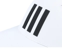 Tour Hat 3 Stripe White Adjustable - Adidas