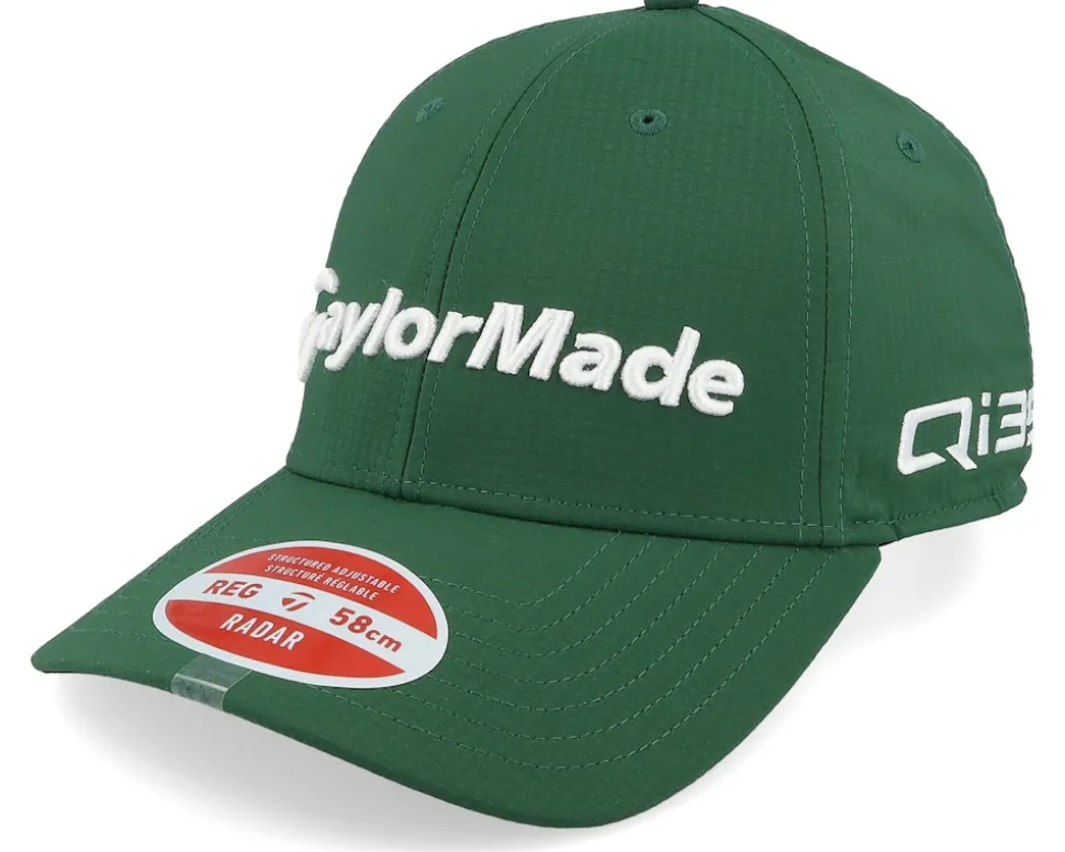 Tour Radar Hat Grn Adjustable - Taylor Made