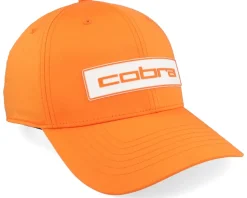 Tour Tech Cap Rickie Orange/White Adjustable - Cobra